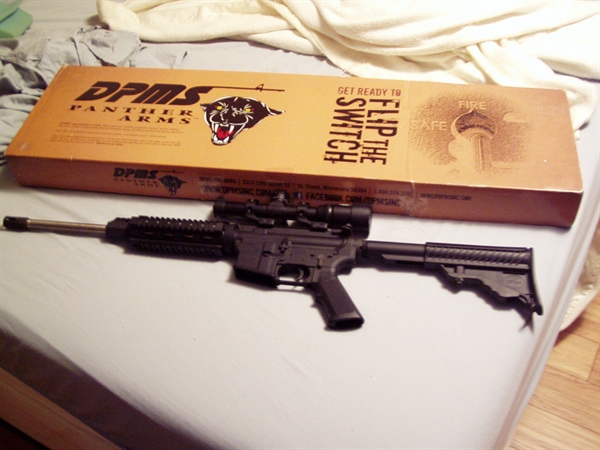 DMPS A15  RFA3-0C-S 556 NATO 16 INCH STAINLESS STEEL BARREL 1IN 9 WITH NIKON M223 1-4X20 SCOPE $ 775.00