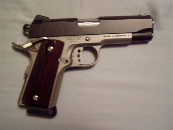 USED CUSTOM  FUSION FIRARMS 1911 9MM PISTOL $ 649.00