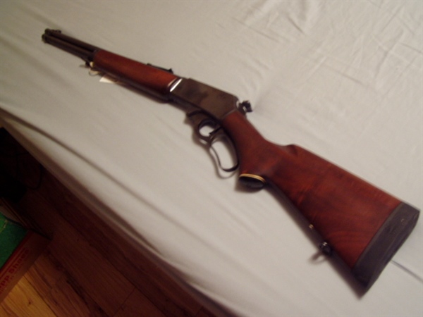 J C HIGGINS SEARS AND ROEBUCK  AND COMPANY 103-450  MODEL 45 (MARLIN 336 CS ) .35 REMINGTON LEVER ACTION DATES 1961-1962